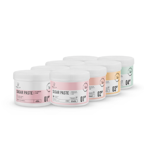 Zestaw próbek past cukrowych z linii Premium Prebiotic i Classic